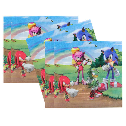 Sonic Theme  Napkins