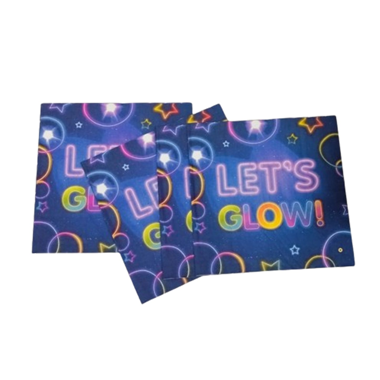 Neon Party Napkin