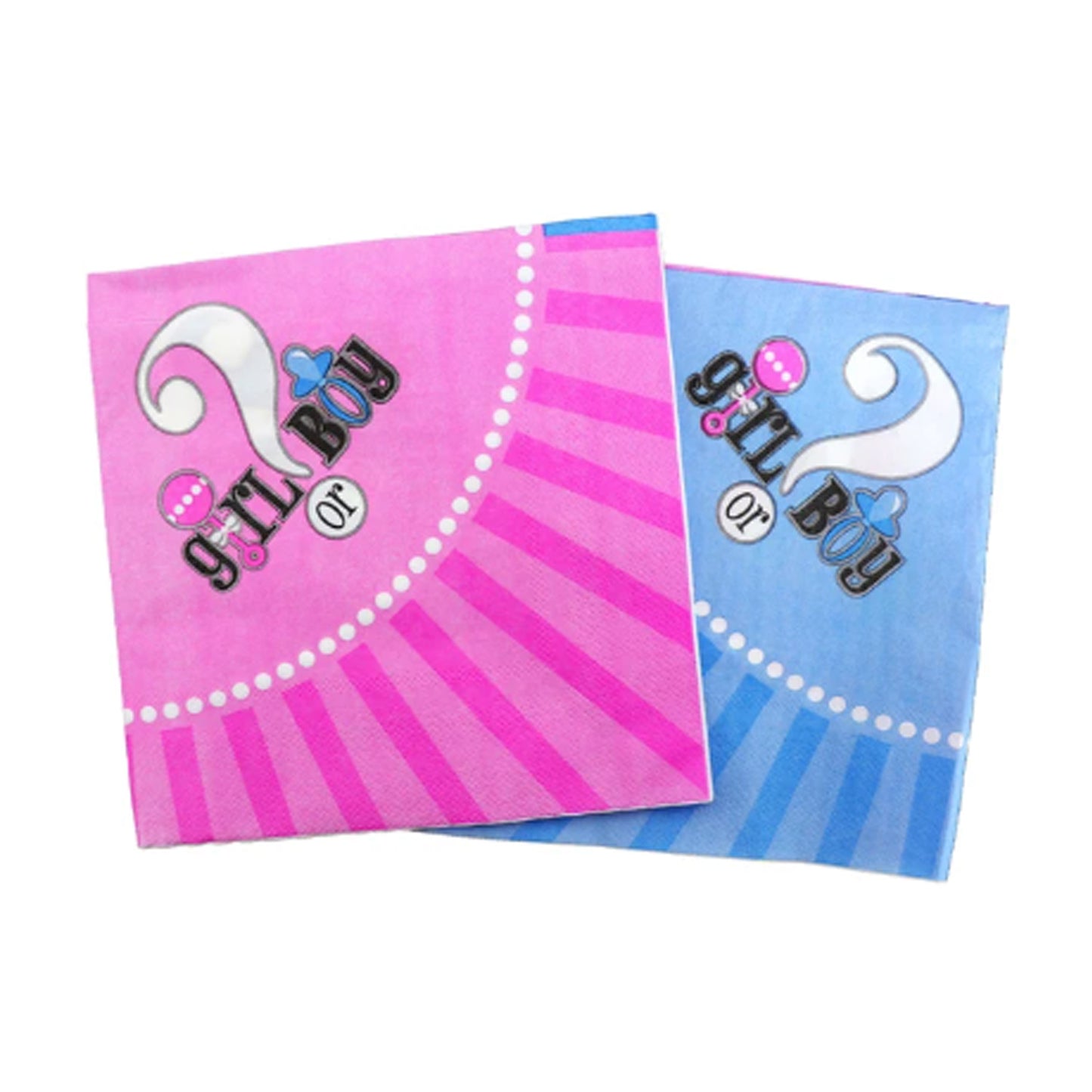 Girl Or Boy Theme Napkin