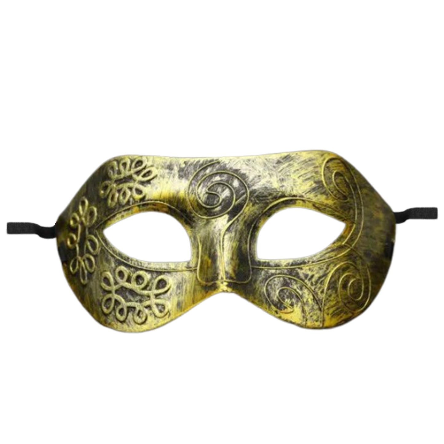 Roman Gladiator Retro Masquerade Mask Silver