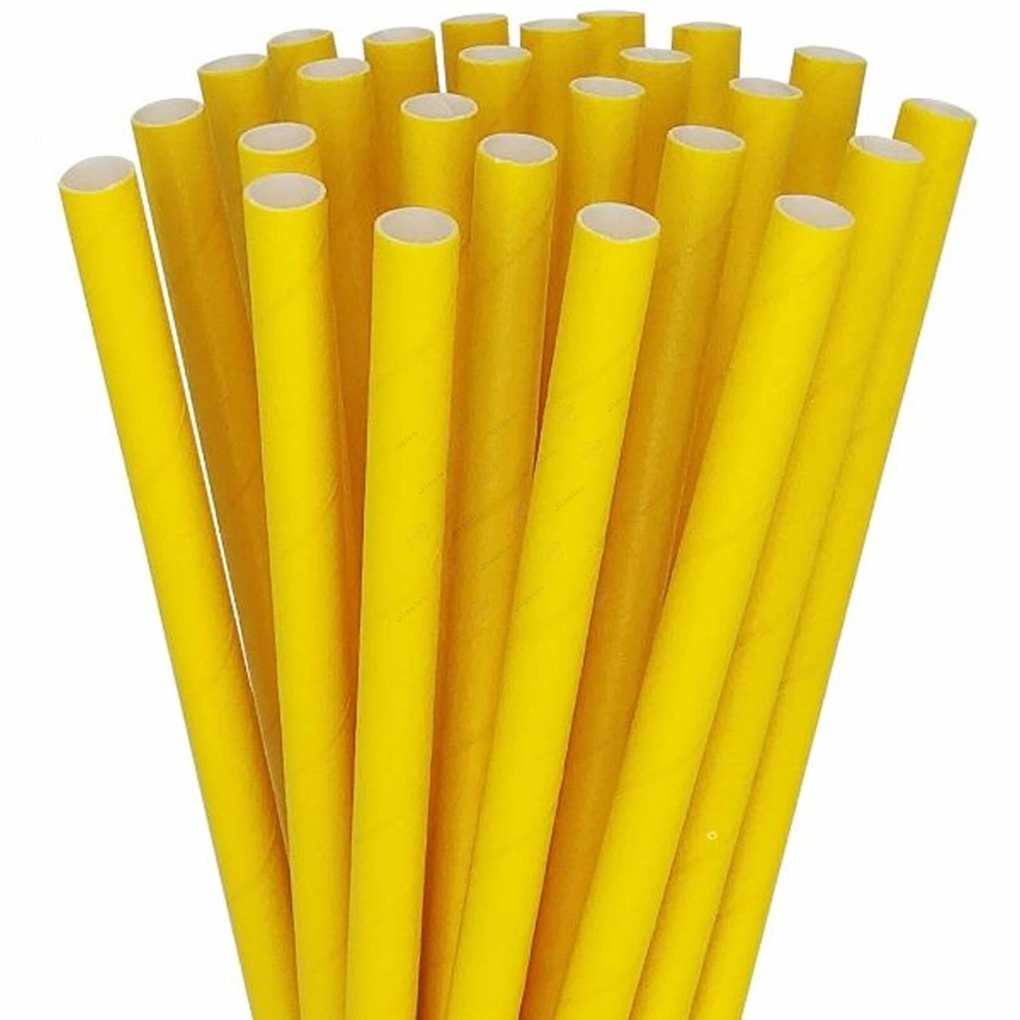 Yellow Paper Straw