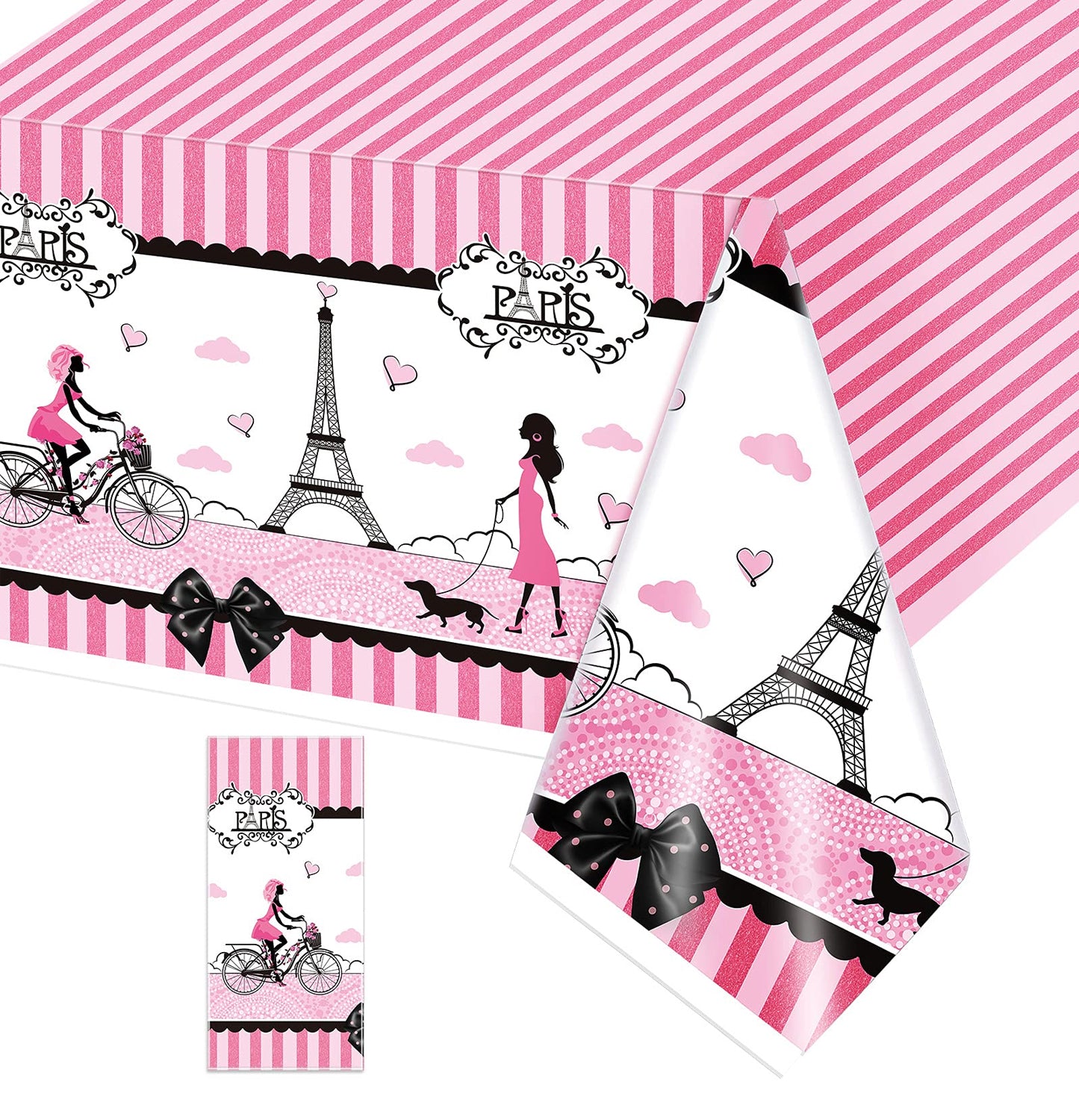 Paris Party Theme Table cover