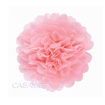 Pastel Pink Paper Pom Pom