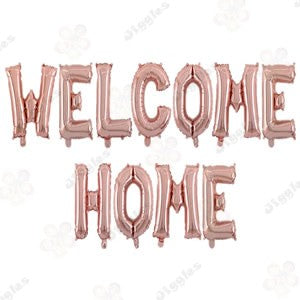 Welcome Home Foil Balloon Set