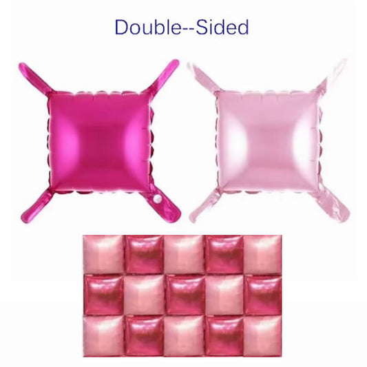 Pink Square Foil Balloon