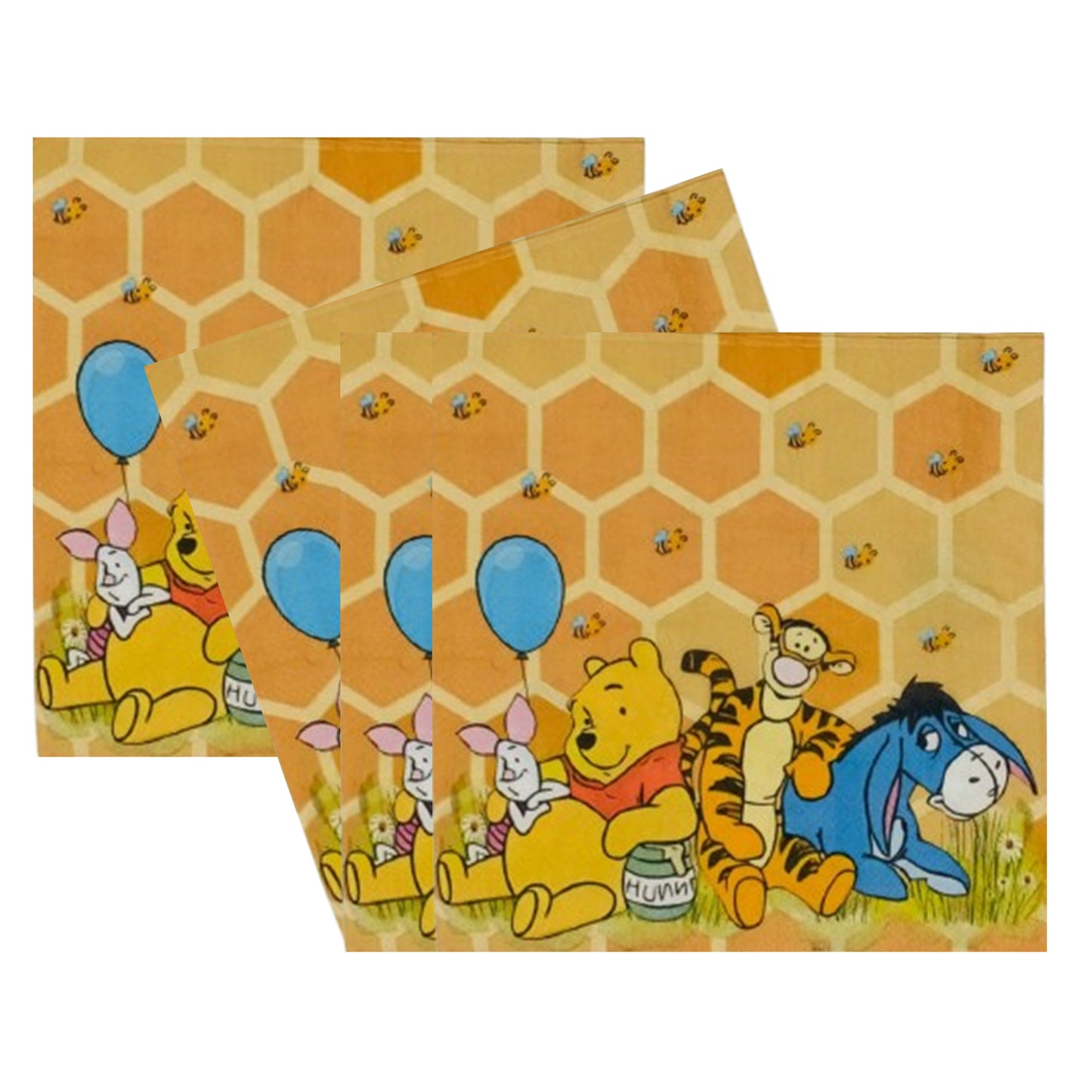 Winnie The Pooh Theme Napkin