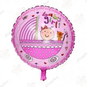 Baby Girl Foil Balloon