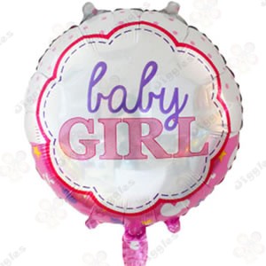 Baby Girl Foil Balloon