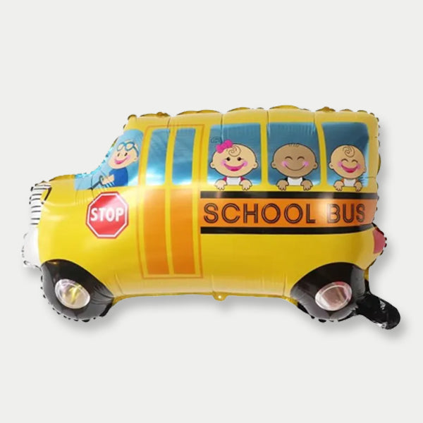 School Bus Foil Balloon