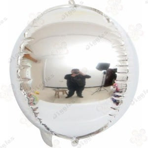 4D Orbz Sphere Round Foil Balloon 10"