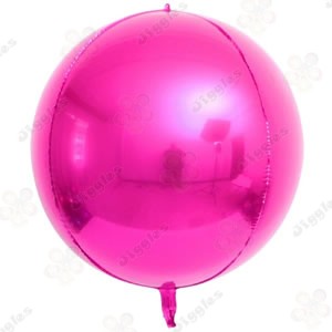 4D Orbz Sphere Round Foil Balloon 10"