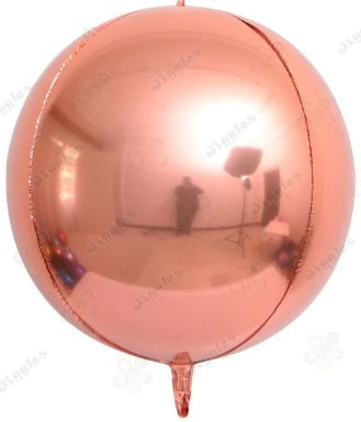 4D Orbz Sphere Round Foil Balloon 18"