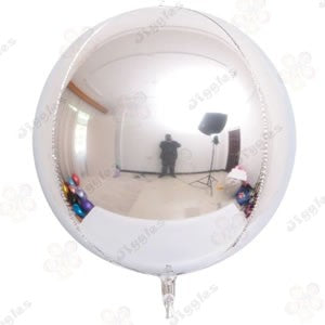 4D Orbz Sphere Round Foil Balloon 22"