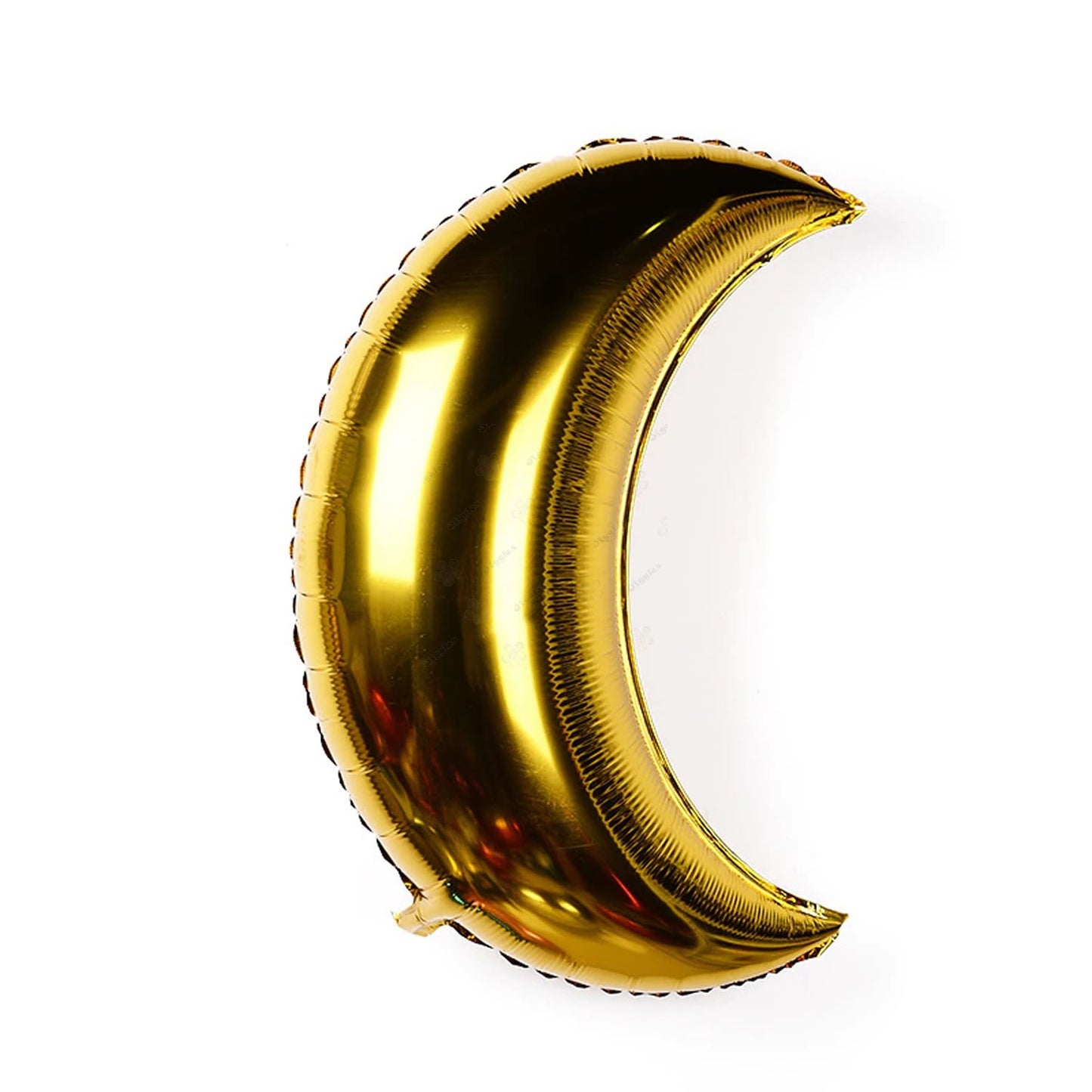 Crescent Moon Foil Balloon 18" Gold