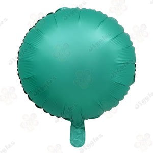 Round Foil Balloon 18" Matte Green