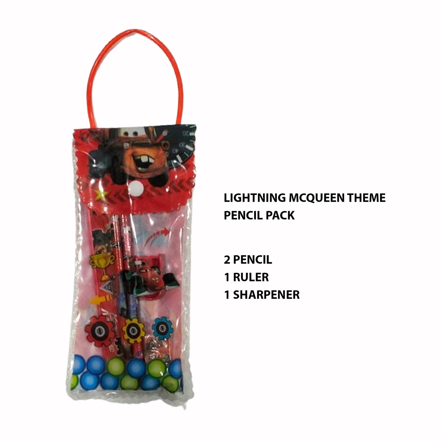 Lightning Mcqueen Theme Pencil pack