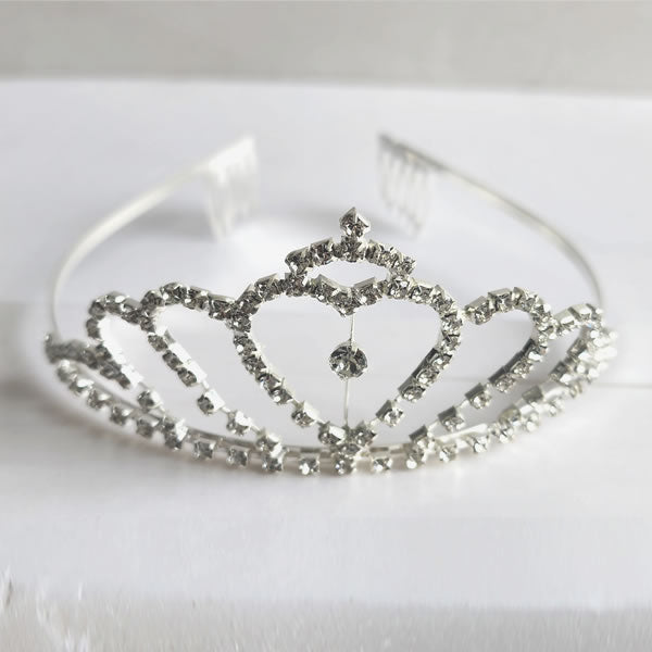 Silver Metal Tiara - S101