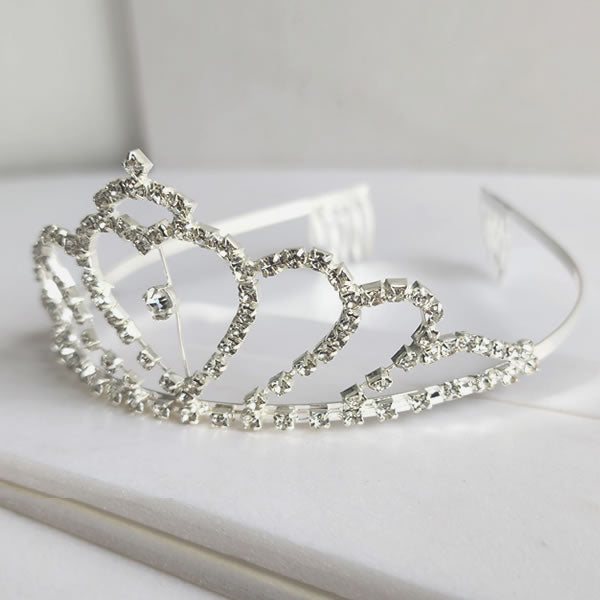 Silver Metal Tiara - S101