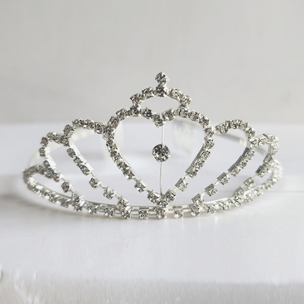 Silver Metal Tiara - S101