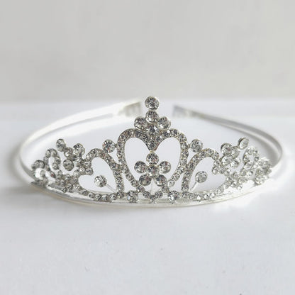 Silver Metal Tiara - S102