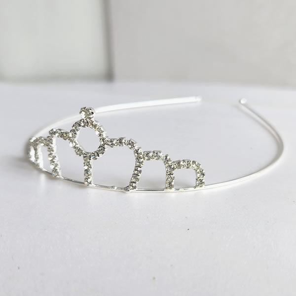 Silver  Tiara - S103