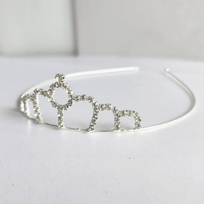 Silver  Tiara - S103