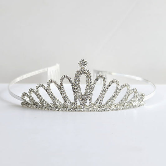 Silver Metal Tiara S6
