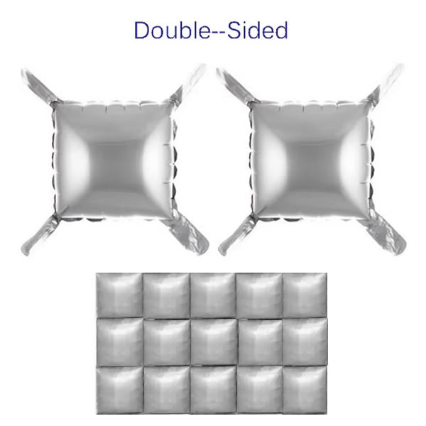 Silver Square Foil Balloon
