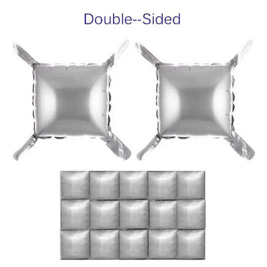 Silver Square Foil Balloon
