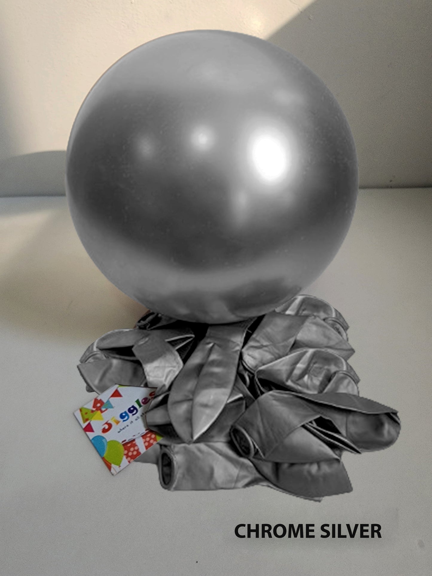 Chrome Silver Balloon