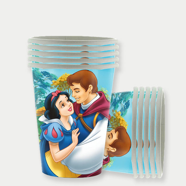 Snow White Theme Paper Cups