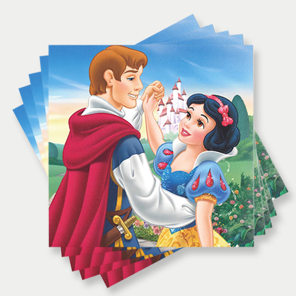 Snow White Theme Paper Napkins
