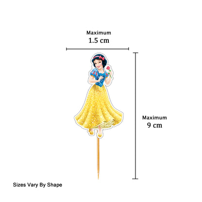 Snow White Princecc Cup Cake Topper