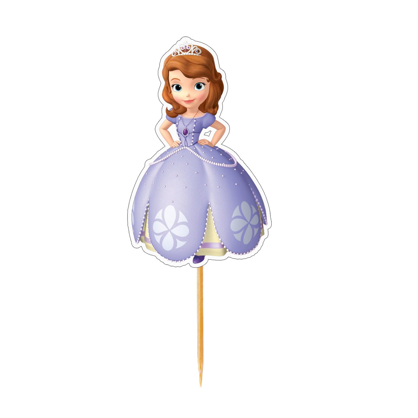 Disney Sofia Cup Cake Topper