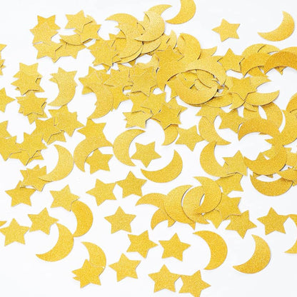 Star Moon Table Confetti Gold & Silver