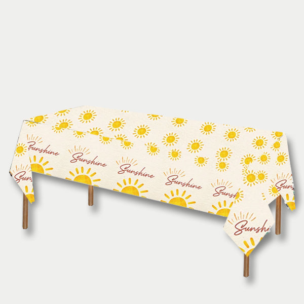 Sun Theme Tablecover