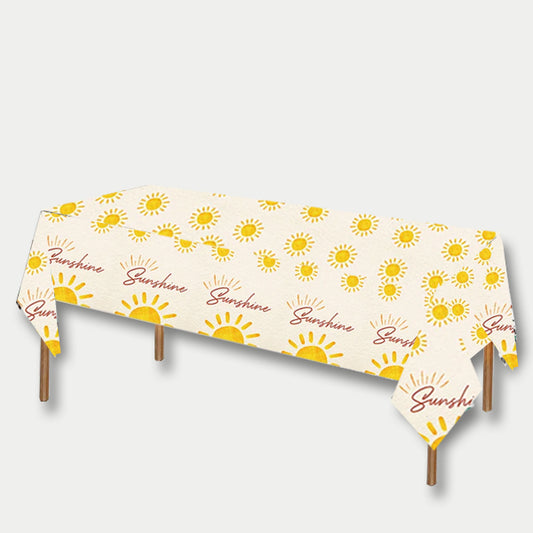Sun Theme Tablecover