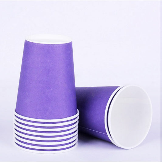 Purple Paper Cups