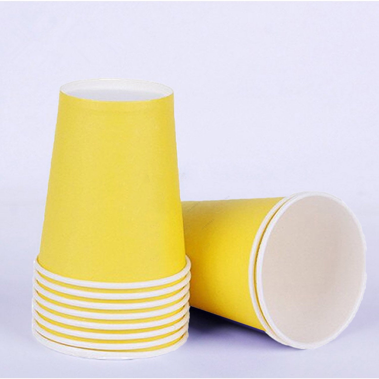 Yellow Paper Cups – Jiggles Party Store