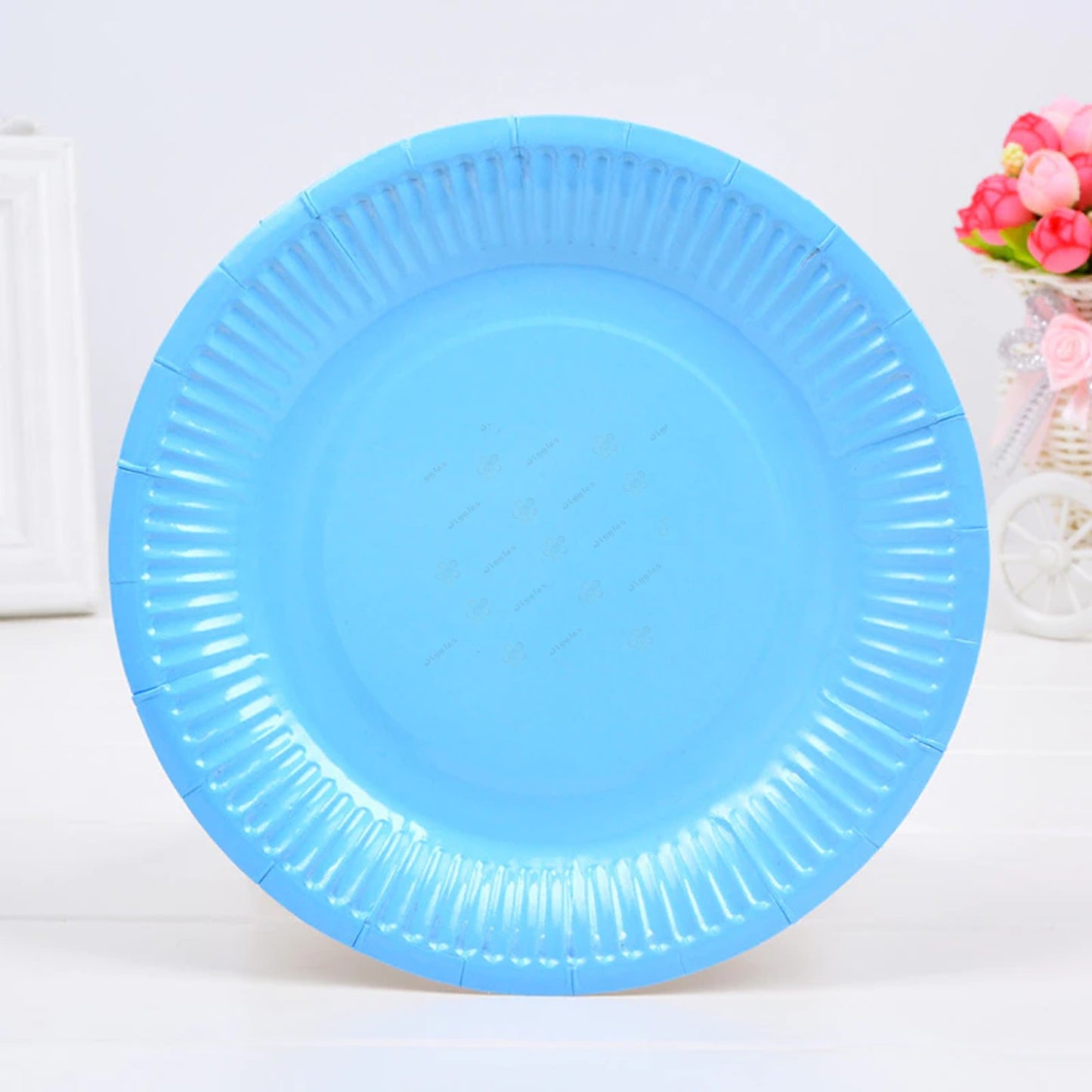 Baby Blue Paper Plates