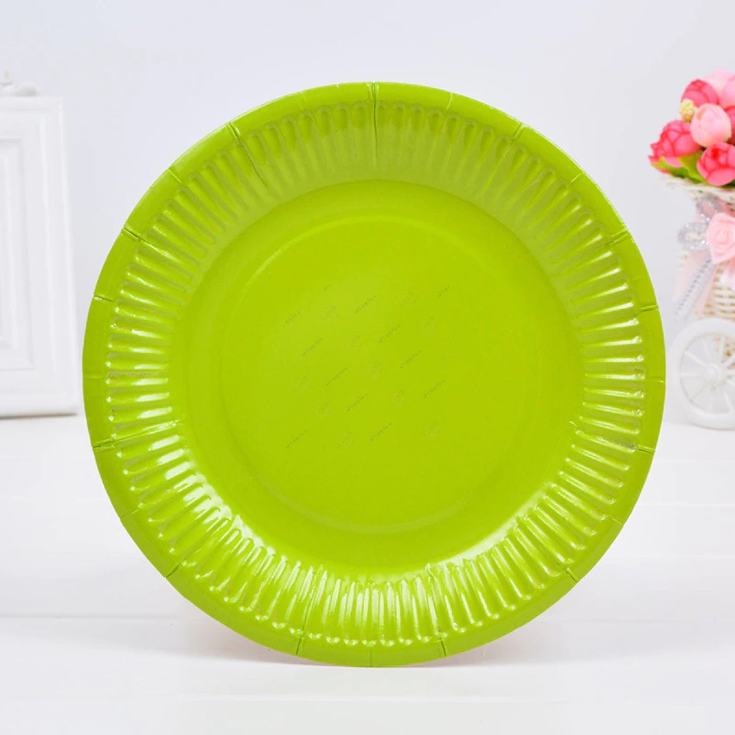 Light Green Paper Plates