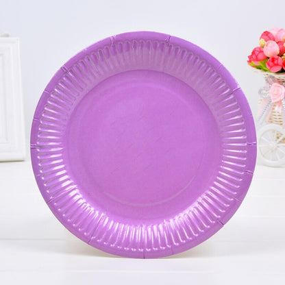 Light Purple Paper Plates