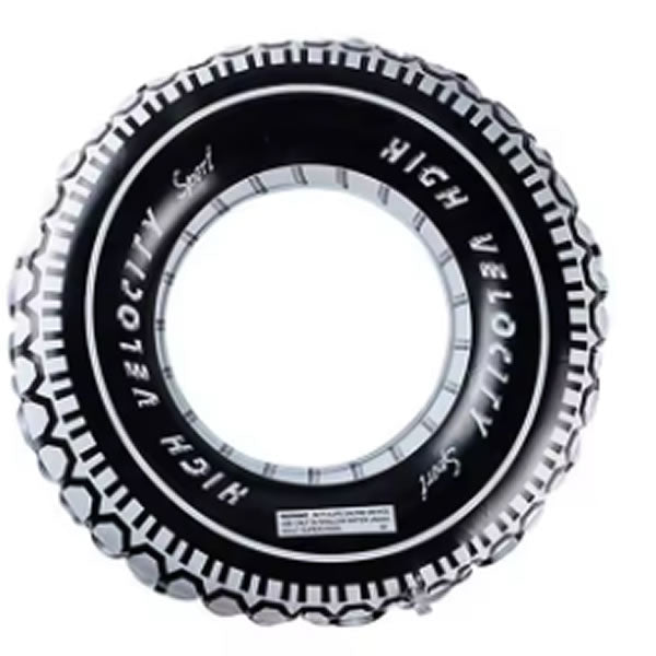 Race Car Tyre Foil Balloon