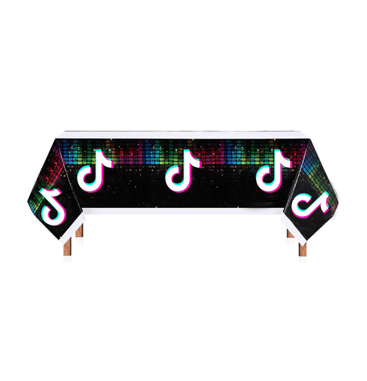 Tik Tok Theme Table cover