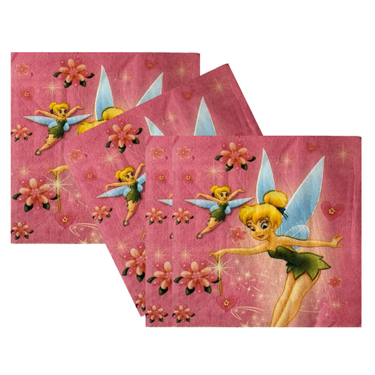 Tinkerbell Theme Napkin