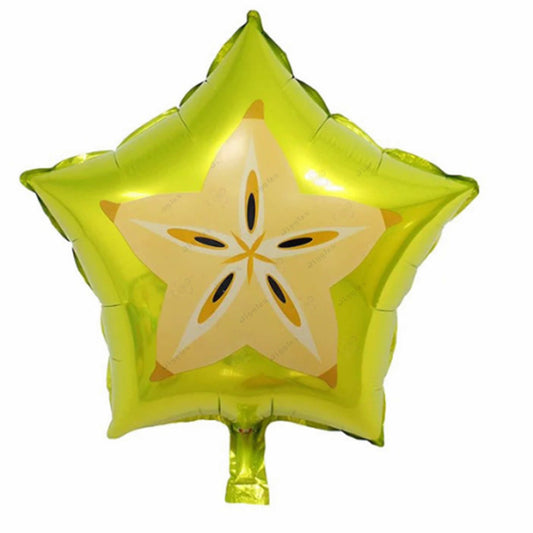 Star Fruit Balloons  Foil Balloons