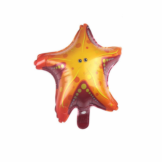 Mini Star Fish Foil Balloon