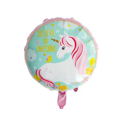 Unicorn Theme Foil Balloon