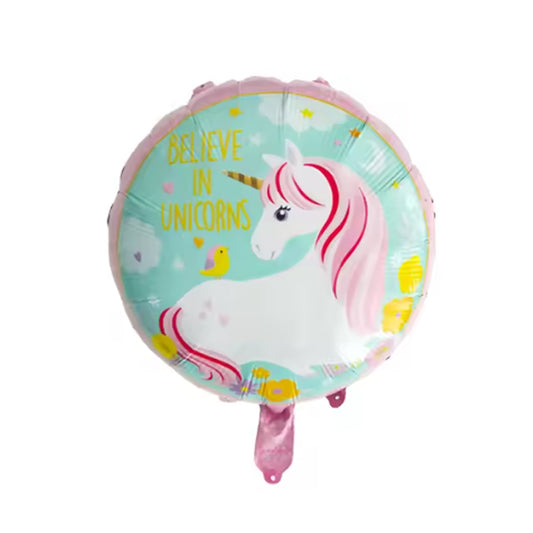Unicorn Theme Foil Balloon