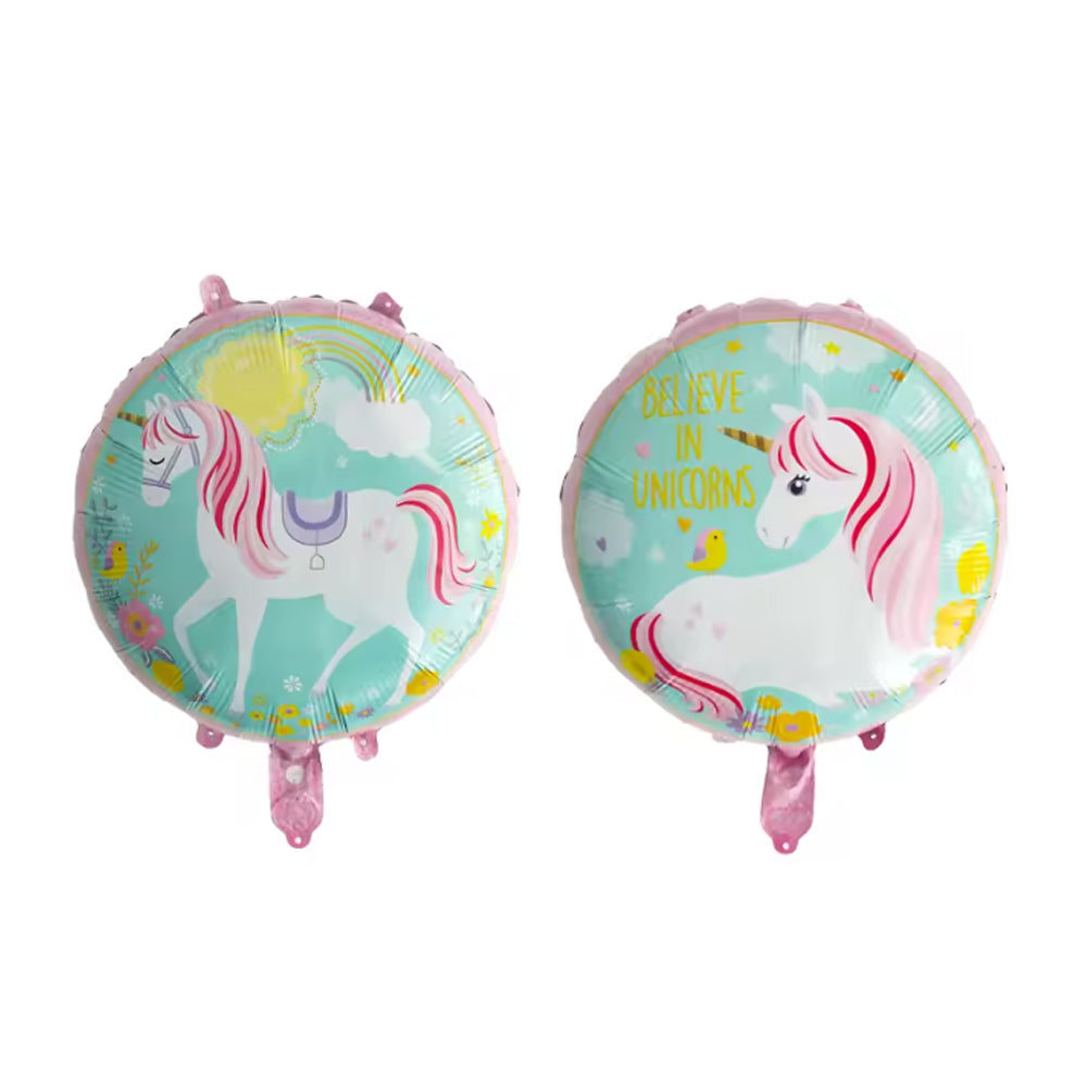Unicorn Theme Foil Balloon